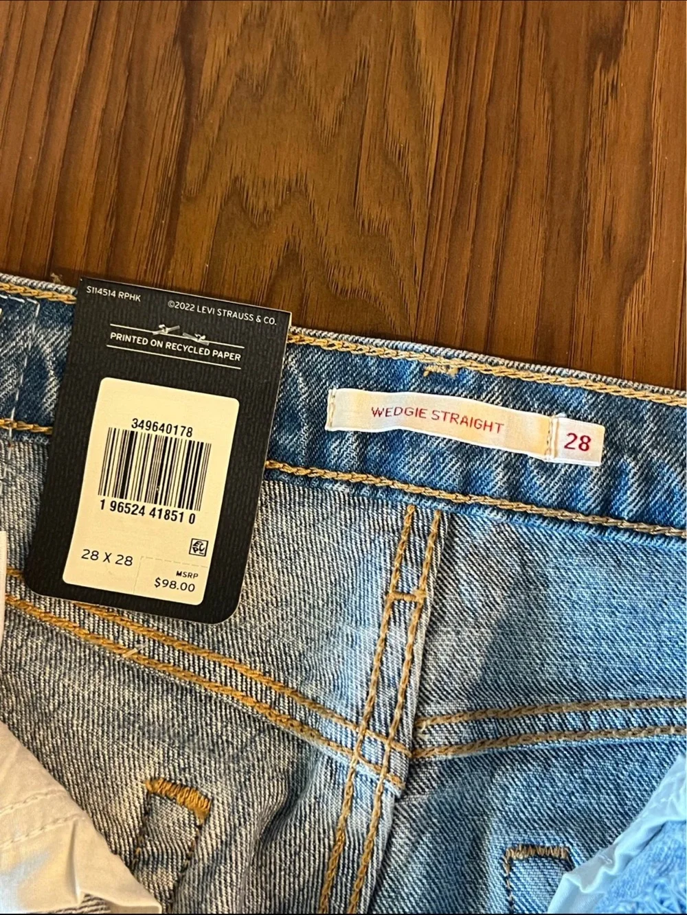 Levi's wedgie straight Jeans